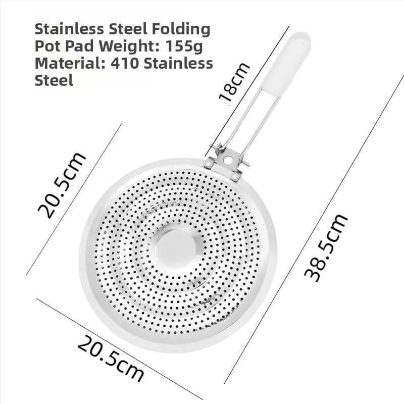Πάτος κατσαρόλας από ανοξείδωτο ατσάλι, διπλού επιπέδου κυκλικής σωλήνας κατασκευή, θερμομόνωση και προστασία από εγκαύματα, δυνατότητα εκτύπωσης λογότυπου