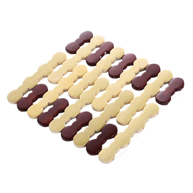 Covoraș din bambus pentru izolare termică a vaselor (material: bambus; formă: rotundă sau pătrată; model: uniform)