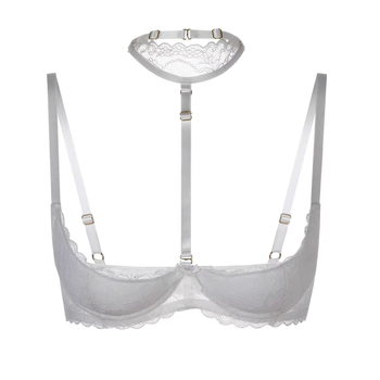 Σετ σουτιέν με δαντέλα, 1/4 cup, στυλ Quarter Cup Pure Lust, χωρίς επένδυση