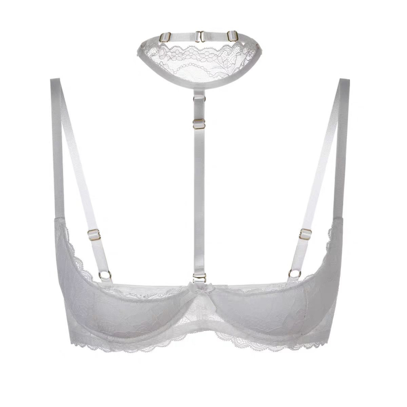 Σετ σουτιέν με δαντέλα, 1/4 cup, στυλ Quarter Cup Pure Lust, χωρίς επένδυση