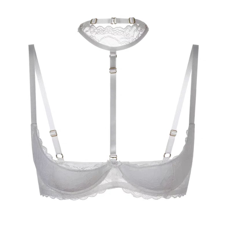 Σετ σουτιέν με δαντέλα, 1/4 cup, στυλ Quarter Cup Pure Lust, χωρίς επένδυση