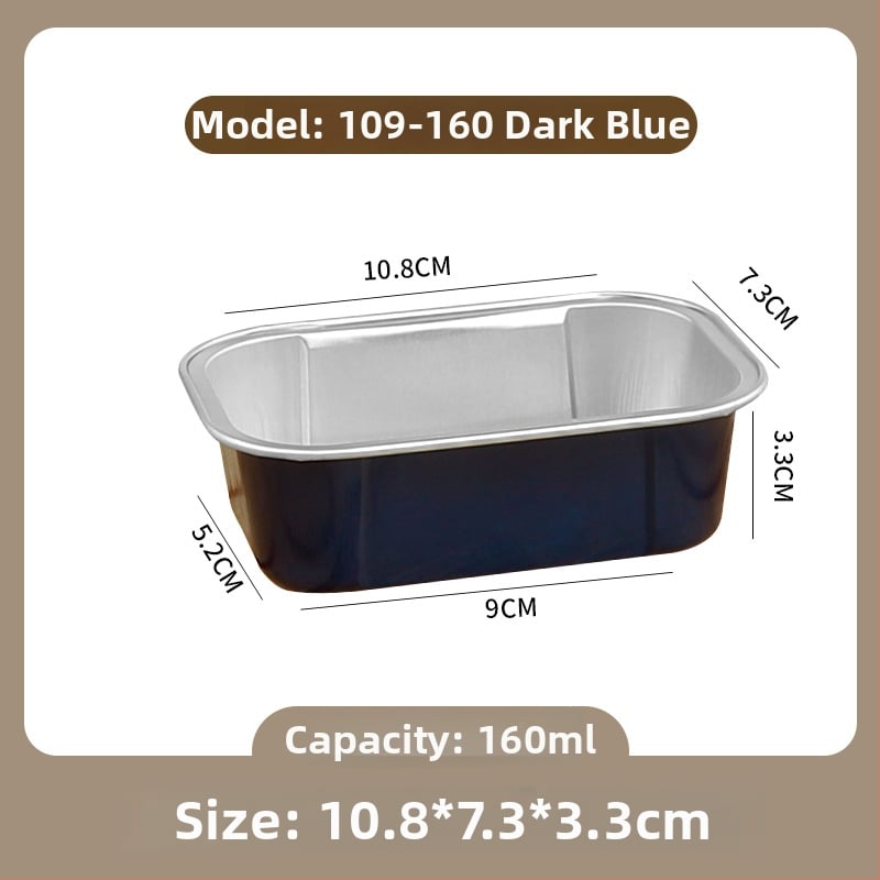 Cutie unică din folie de aluminiu pentru take-out, imprimare logo disponibilă, nu este compatibilă cu cuptorul cu microunde, non-biodegradabilă