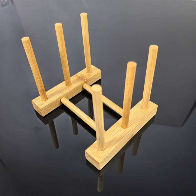 Covoraș izolant din bambus pentru uz casnic, formă rotundă și pătrată, din bambus, pentru oale, farfurii și boluri.