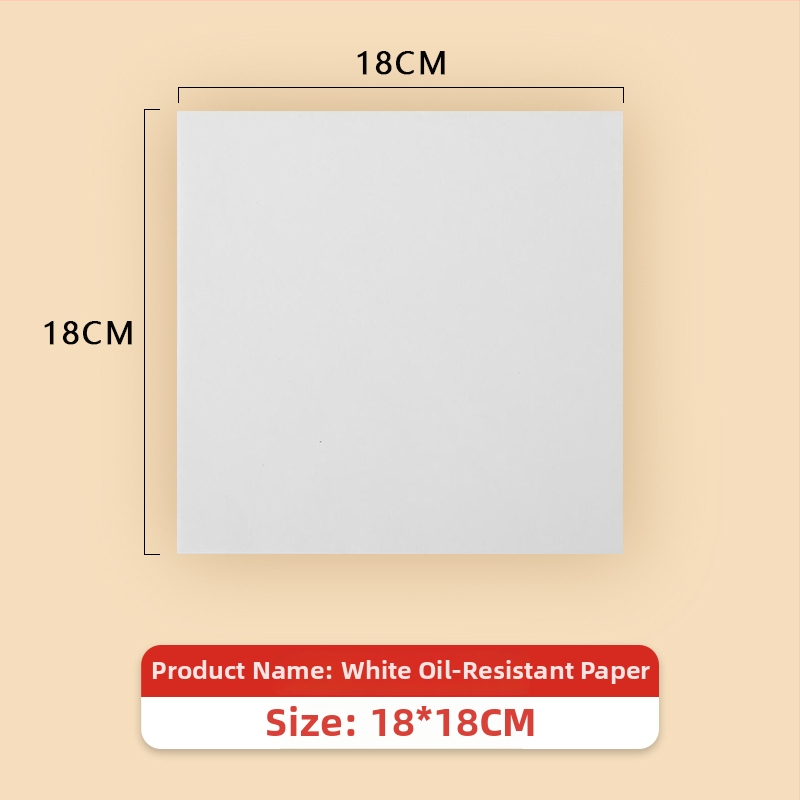Хартия за печене против мазнини за пържени закуски и подложки за хлебни чинии, абсорбираща мазнини, материал: копринено цвете, стил: универсален