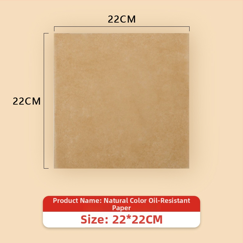 Хартия за печене против мазнини за пържени закуски и подложки за хлебни чинии, абсорбираща мазнини, материал: копринено цвете, стил: универсален