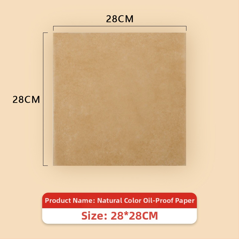 Хартия за печене против мазнини за пържени закуски и подложки за хлебни чинии, абсорбираща мазнини, материал: копринено цвете, стил: универсален