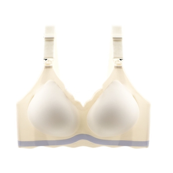 Majčinski i dojnji grudnjak, najlon tkanina s najlonskom podstavom, tanke oblikovane košarice, stražnje zatvaranje s četiri reda kukica, za dojenje