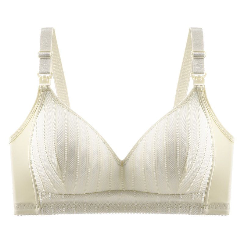 Sutien za dojenje s tankim oblikom košarica, žakard dizajn, materijal najlon (podstava: najlon; zatvarač: stražnje s tri reda kukica; bez čeličnih prstena)
