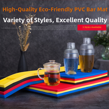 PVC bar podloška – protuklizna, pravokutna, modernog stila Hengjia