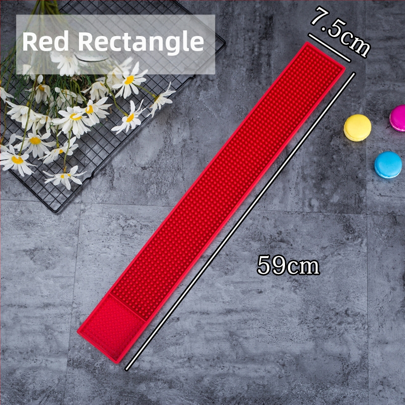 PVC bar podloška – protuklizna, pravokutna, modernog stila Hengjia