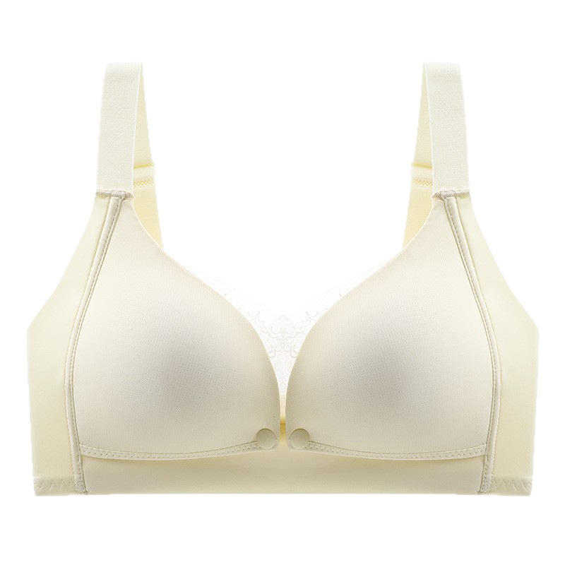 Trudnički i dojenje grudnjak s čipkom, tanke oblikovane košarice, fiksni dvostruki naramenice, za sve faze, 70–80% najlon