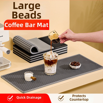 Tanray Bármat és Poháralátét – PVC, Négyzet alak, Modern Minimalista Stílus, Prémium Minőség