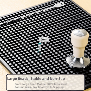 Tanray Bármat és Poháralátét – PVC, Négyzet alak, Modern Minimalista Stílus, Prémium Minőség