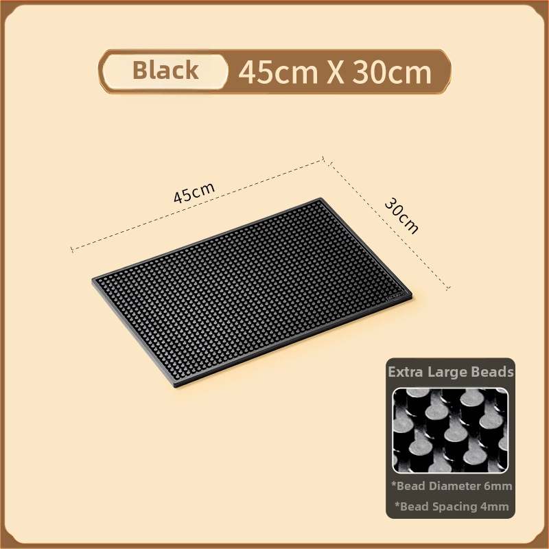 Tanray Bármat és Poháralátét – PVC, Négyzet alak, Modern Minimalista Stílus, Prémium Minőség