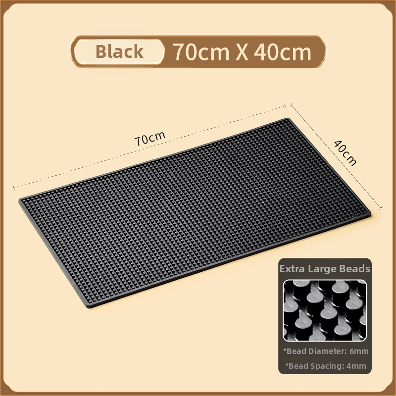 Tanray Bármat és Poháralátét – PVC, Négyzet alak, Modern Minimalista Stílus, Prémium Minőség