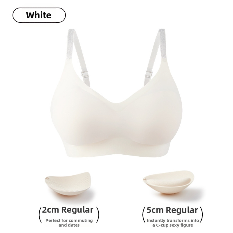 Спортен сутиен безшевен, с пълна чашка, найлонова материя с подплата от спандекс 30–50%, задно закопчаване с четири реда катарами, фиксирани двойни презрамки