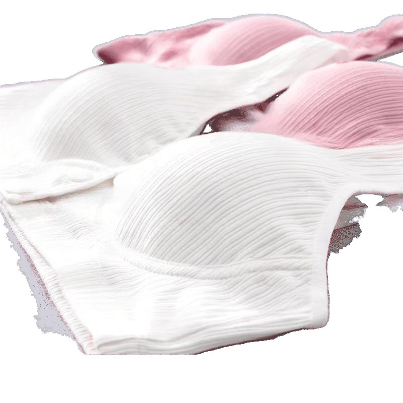 Θήλαστικό σουτιέν από 100% βαμβάκι, λεπτά διαμορφωμένα κύπελλα, χωρίς μεταλλικούς κρίκους, μονοκόμματη κατασκευή, κατάλληλο για όλα τα στάδια εγκυμοσύνης και θηλάσματος