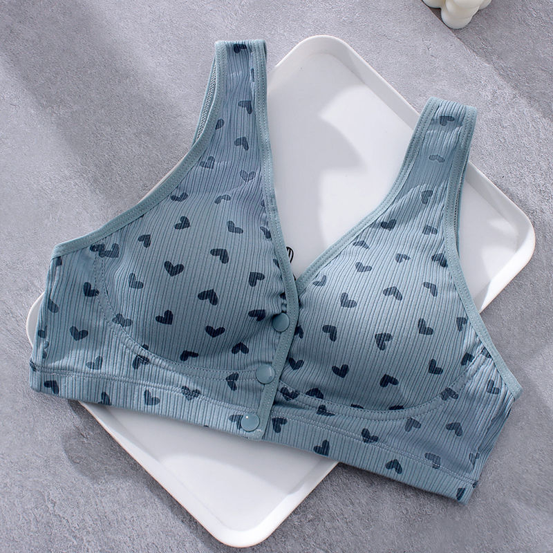 Θήλαστικό σουτιέν από 100% βαμβάκι, λεπτά διαμορφωμένα κύπελλα, χωρίς μεταλλικούς κρίκους, μονοκόμματη κατασκευή, κατάλληλο για όλα τα στάδια εγκυμοσύνης και θηλάσματος