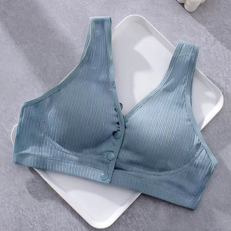 Θήλαστικό σουτιέν από 100% βαμβάκι, λεπτά διαμορφωμένα κύπελλα, χωρίς μεταλλικούς κρίκους, μονοκόμματη κατασκευή, κατάλληλο για όλα τα στάδια εγκυμοσύνης και θηλάσματος