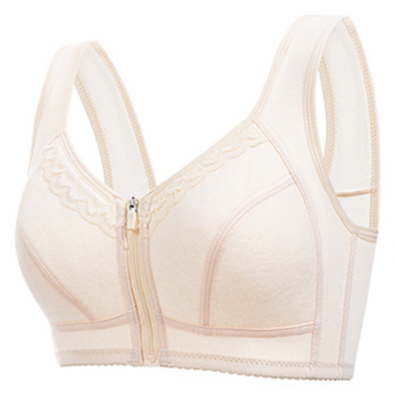 Sutien tip vest cu cupe subțiri din nylon, material principal poliester 80–90%, închidere fără nasturi, bretele duble fixe, respirabil și absorbant de transpirație.