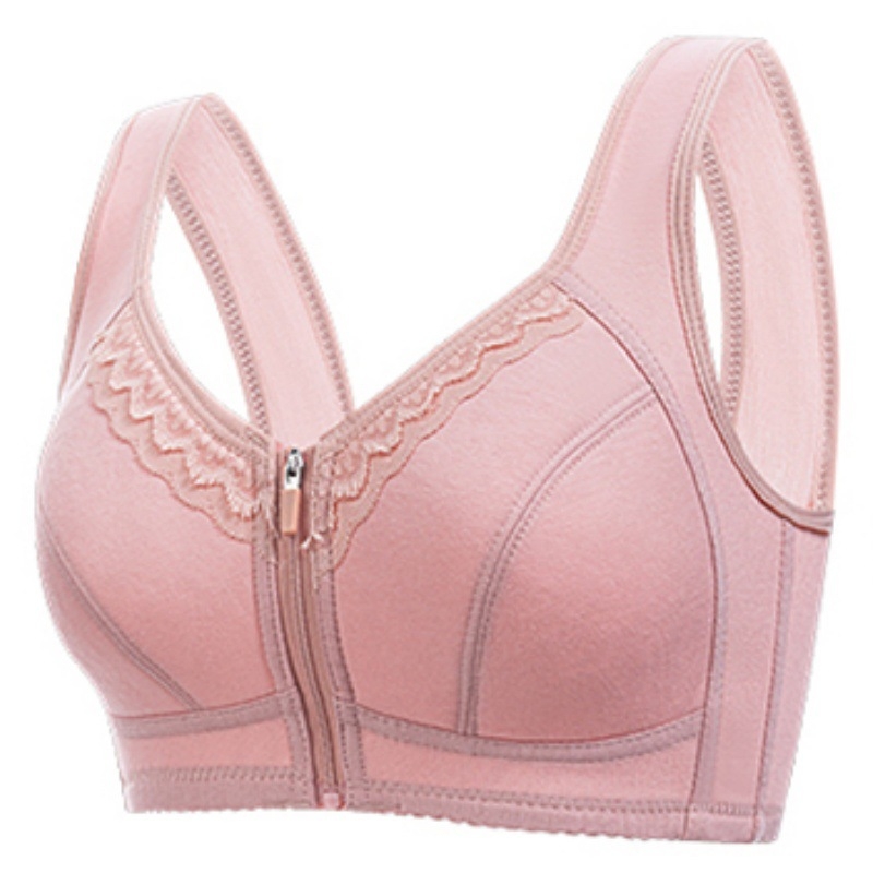 Sutien tip vest cu cupe subțiri din nylon, material principal poliester 80–90%, închidere fără nasturi, bretele duble fixe, respirabil și absorbant de transpirație.