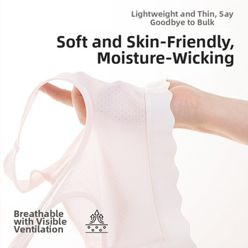 Sportski grudnjak za djevojčice, pamuk, košarica 3/4, tanko oblikovana šalica od spužve, podstava od najlona 80–90%, fiksne dvostruke naramenice