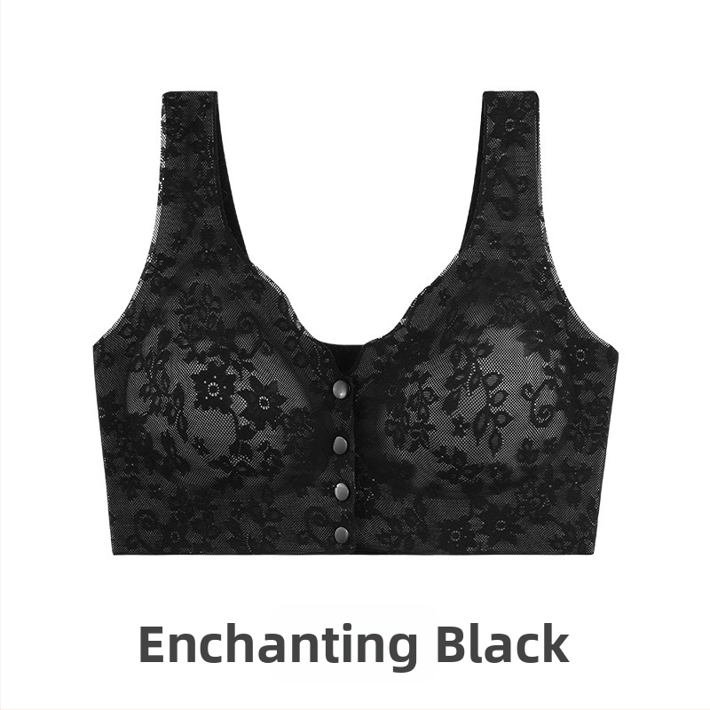 Bustier în stil vestă, închidere frontală, fără sârmă, cupă completă, cupă turnată subțire, bretele fixe în dublu