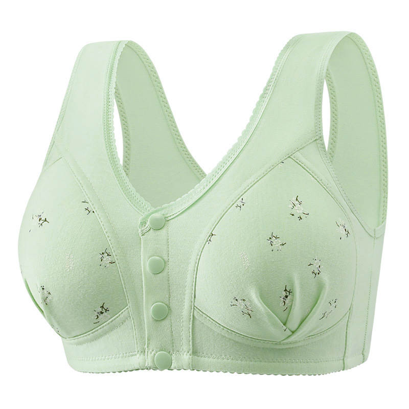 Bez kostiju grudnjak od najlona, 3/4 košarice, tanke oblikovane košarice, konturirajući prijem, prednji zatvarač