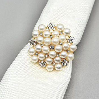 Prsten za salvete, željezo/plastika, ručno izrađeno, zapadni stil, mogućnost prilagodbe, za hotelski stol