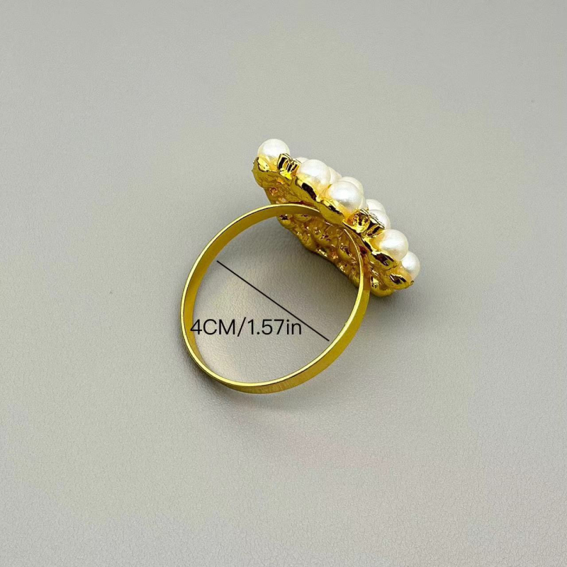 Prsten za salvete, željezo/plastika, ručno izrađeno, zapadni stil, mogućnost prilagodbe, za hotelski stol