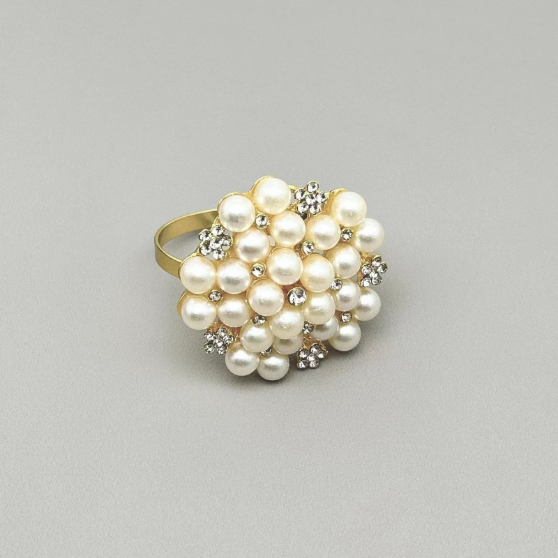 Prsten za salvete, željezo/plastika, ručno izrađeno, zapadni stil, mogućnost prilagodbe, za hotelski stol