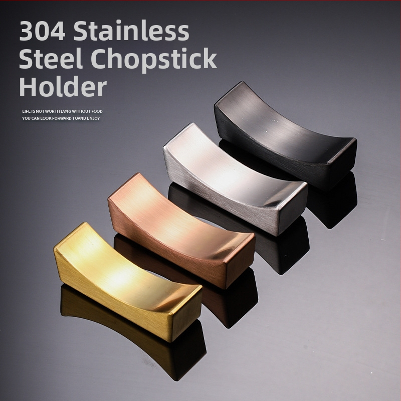 Nerezový stojan na paličky a príbor v tvare ingotu, pre hotelový a domáci účel – elektroplatovanie, možnosť tlače loga, pôvod Jieyang