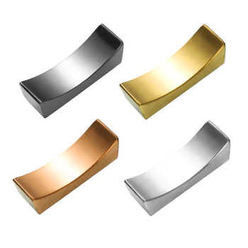 Držač za štapiće od nehrđajućeg čelika 304 za dom, hotel i restoran – lukasti jastučić za žlicu i štapiće, jednofarbni dizajn, moguć ispis logotipa