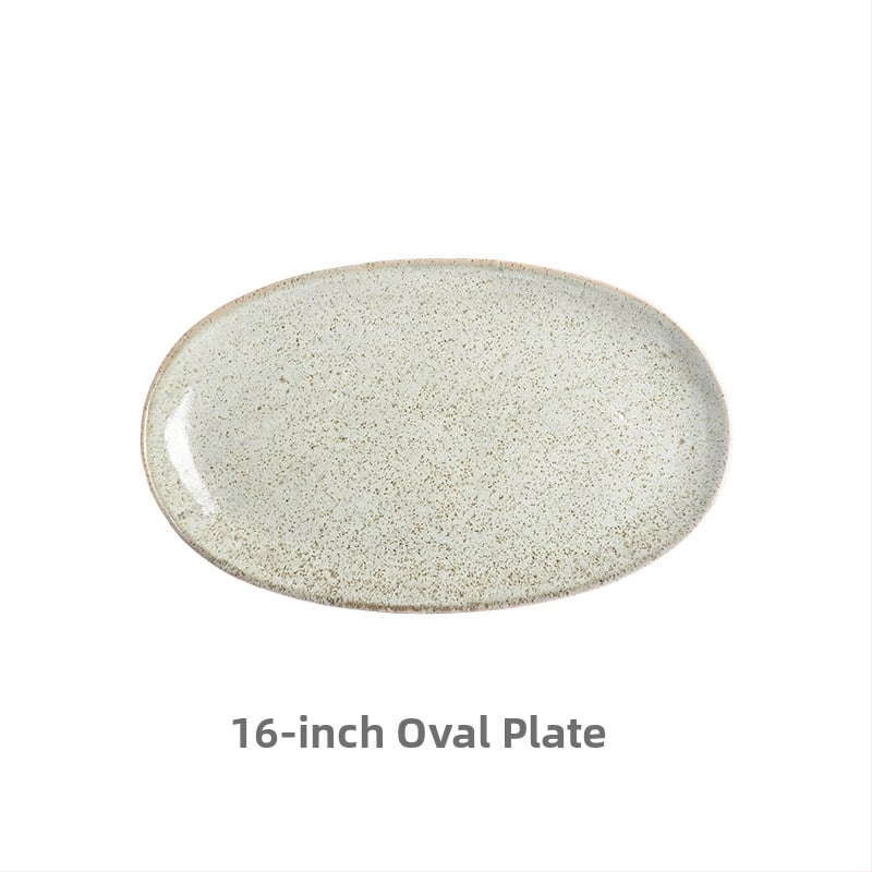 Kakel'i keramikast ovaalsed aurutatud kala taldrikud – kõrge kvaliteediga lauanõud, päritolu Čaozhou, keraamika, täiskasvanutele, kohandamine saadaval