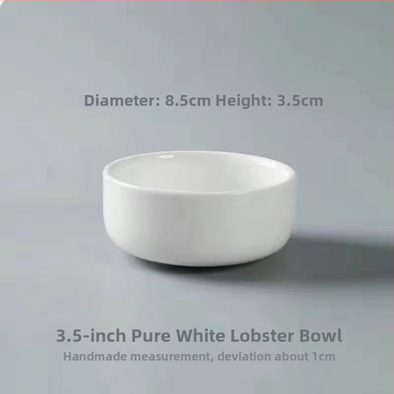 Ring keramikast serveerimisplaat homaarile, käsitöö, kõrgklassiline, kohandatav, sobib hotellide cateringuks