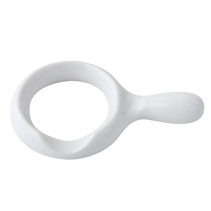 Suport porțelen pentru bețișoare, suport și pernă pentru bețișoare, stil modern minimalist pentru aranjarea mesei la hotel, origine Chaozhou, set din 1 piesă