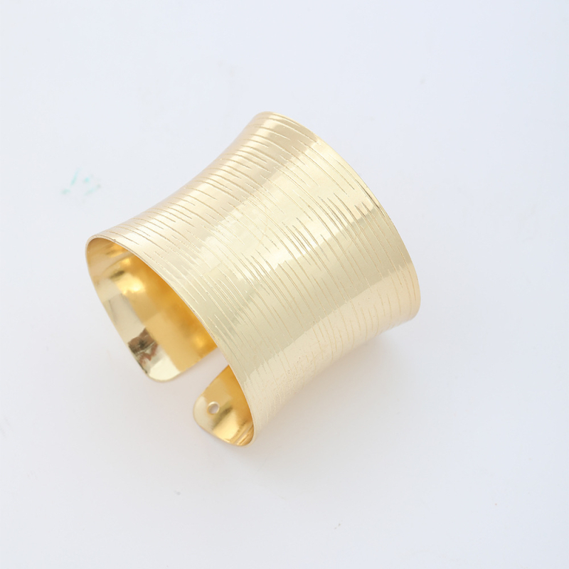 Servetide gredzens rauast, elektroplating, kerge luksus stiil, triibuline muster, kohandamisvõimalus