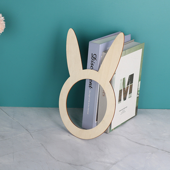 Servetėlių žiedas, Velykų kiškis – medinė dekoracija, Medžiaga: Density Board, Skandinaviškas šiuolaikinis minimalistinis stilius