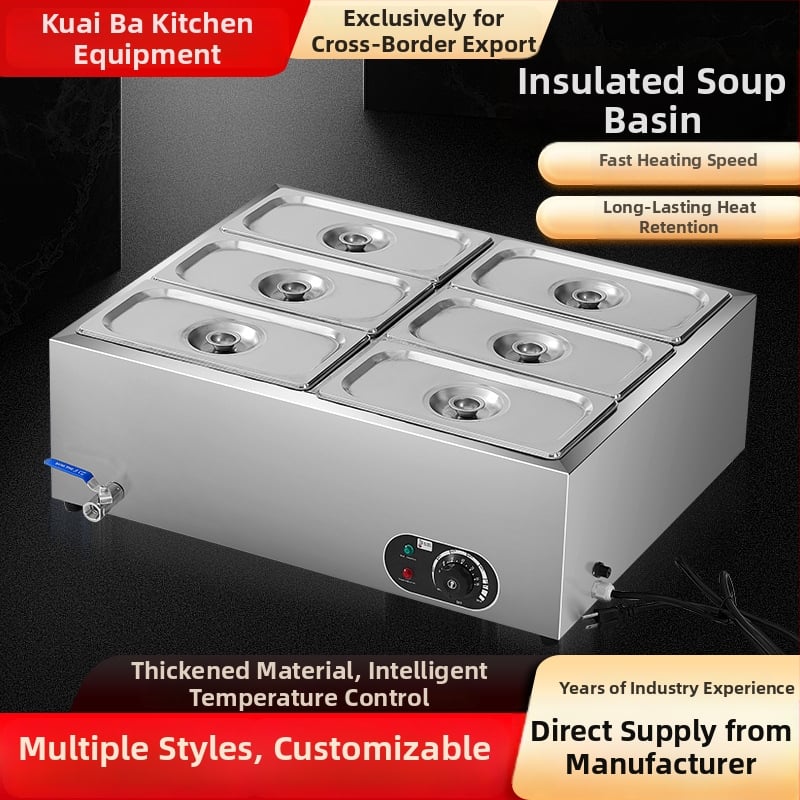 Roostevabast terasest elektrikaga soojendav serveerimislaud; käsitöö; kohandatav