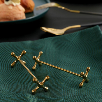 Hotellide metallist söögiriistade hoidja, tsingi sulam, elektroplaaditud pind, kaasaegne minimalistlik disain, E-PALACE bränd, 2-osaline komplekt, kohandamine saadaval