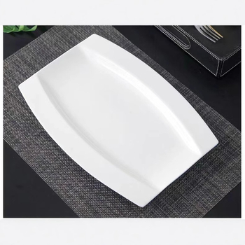 Tengjing pločica od kostnog porculana za ribu, okrugla, s logom, mikrovalno sigurna, prilagodljiva, >45% praška kostiju
