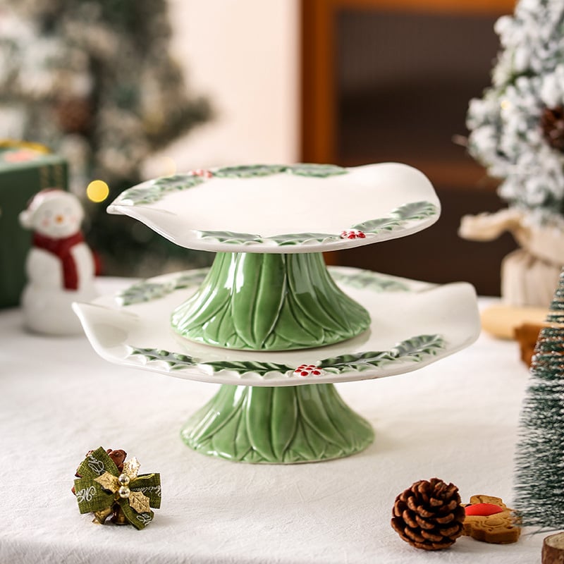 Porcelanska tanjura za desert s cvjetnim uzorkom, nepravilnog oblika, ručno oslikana površina, pogodna za mikrovalnu pećnicu