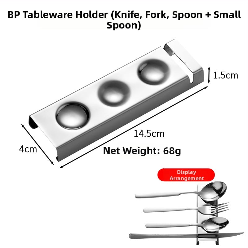Nõudekorraldaja roostevabast terasest, peegeldavalt poleeritud pind, kaheosaline komplekt, integreeritud disain, loominguline muster