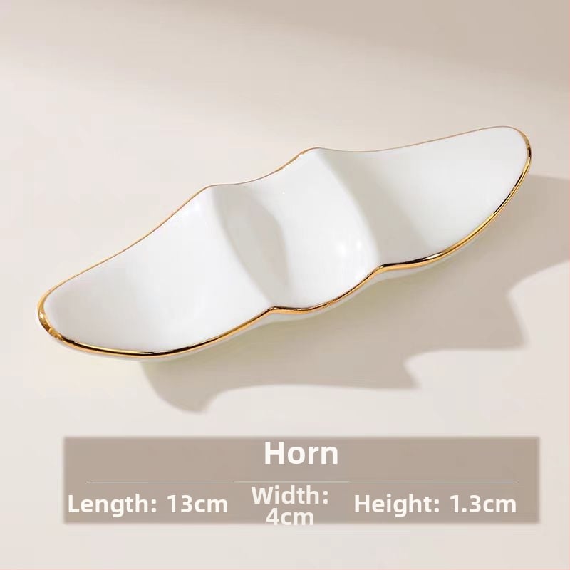 Keraamiline hoidja toidupulkadele ja lusikadele | Bone China üle 36% luupulbrit | Ülemglazuuriga viimistlus | Kohandamine saadaval | Trükitud logo | Pakkimine: kandik