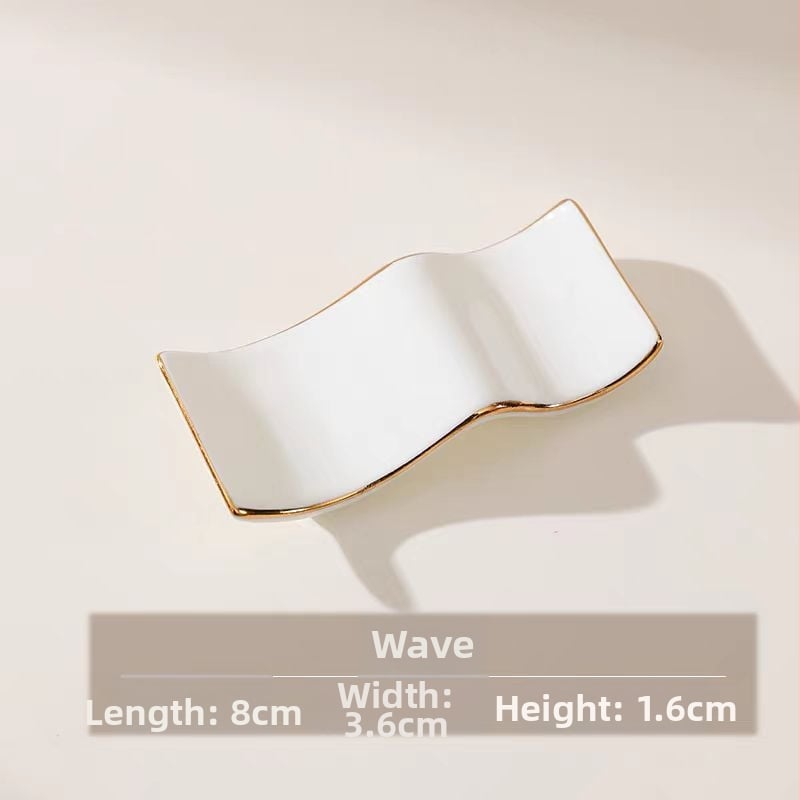 Keraamiline hoidja toidupulkadele ja lusikadele | Bone China üle 36% luupulbrit | Ülemglazuuriga viimistlus | Kohandamine saadaval | Trükitud logo | Pakkimine: kandik