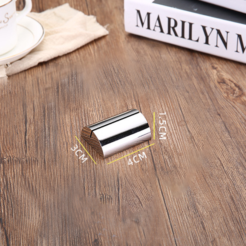 Hotellilaua kaartide hoidja roostevabast terasest, poleeritud pind, kaasaegne minimalistlik stiil, ühetooniline disain