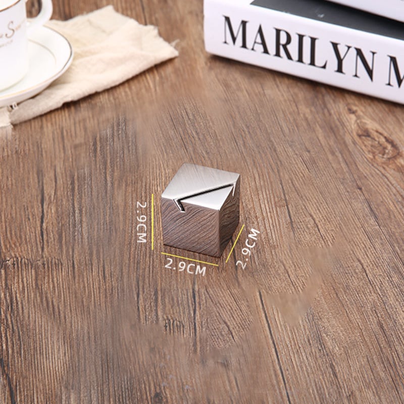 Hotellilaua kaartide hoidja roostevabast terasest, poleeritud pind, kaasaegne minimalistlik stiil, ühetooniline disain