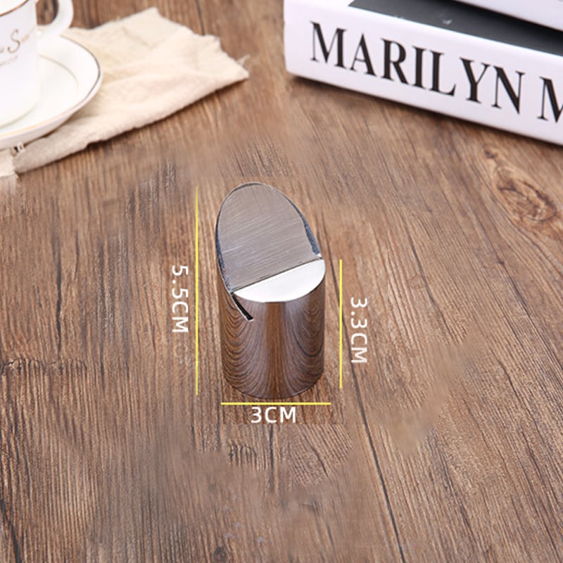 Hotellilaua kaartide hoidja roostevabast terasest, poleeritud pind, kaasaegne minimalistlik stiil, ühetooniline disain