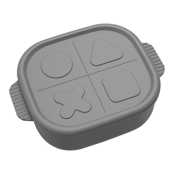 Силиконова кутия за обяд, квадратна, изолирана, подходяща за микровълнова, модерен минималистичен стил, многослойна кутия Бенто