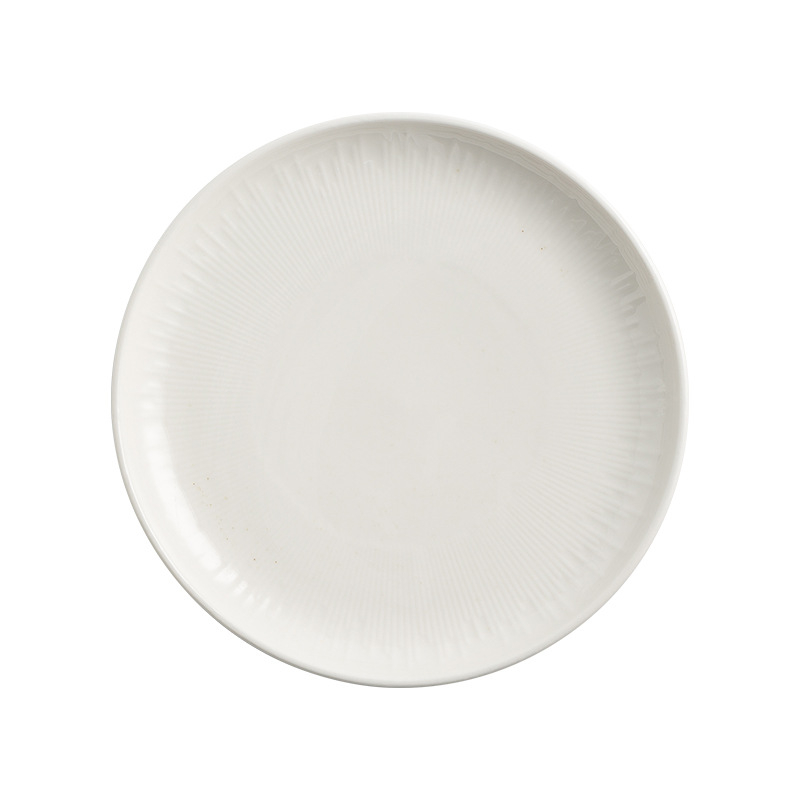 Portselani hotellilaua serveerimisekomplekt, neljaosaline, allglazuur-kaunistus, ühtlane muster, kerge luksus stiil